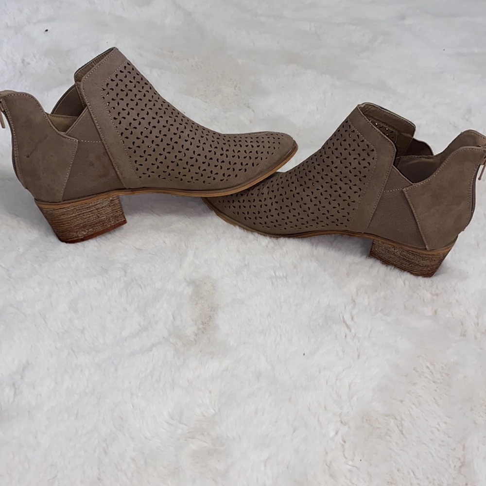 Brown Booties - Picture 3 of 6